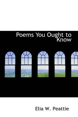 Book cover for Poems You Ought to Know