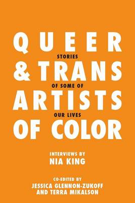 Book cover for Queer and Trans Artists of Color