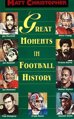 Book cover for Great Moments in Football History