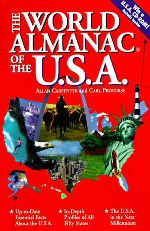 Book cover for The World Almanac of the USA