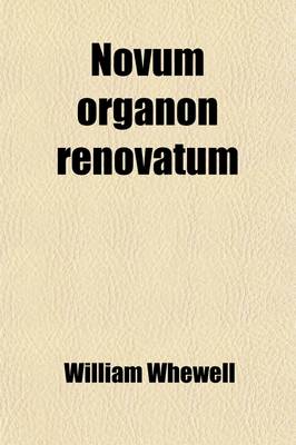 Book cover for Novum Organon Renovatum (Volume 2)