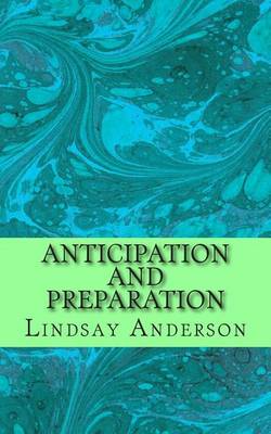 Cover of Anticipation and Preparation