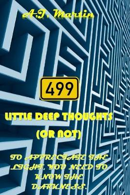 Book cover for 499 Little deep thoughts