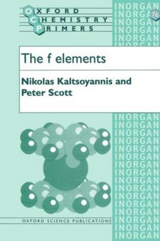 Cover of The f Elements