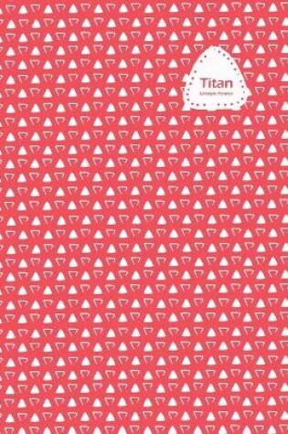 Cover of Titan Lifestyle, Undated Daily Planner, 106 Weeks (2 Years), Blank Lined, Write-in Journal (Pink)
