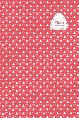 Book cover for Titan Lifestyle, Undated Daily Planner, 106 Weeks (2 Years), Blank Lined, Write-in Journal (Pink)