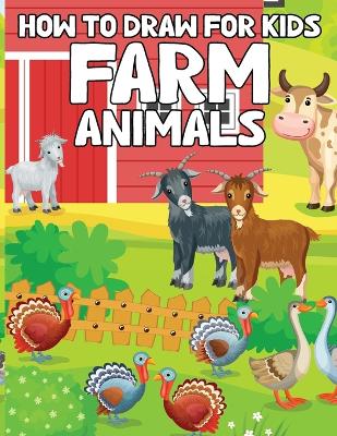 Book cover for How to Draw Animals for Kids 4-8