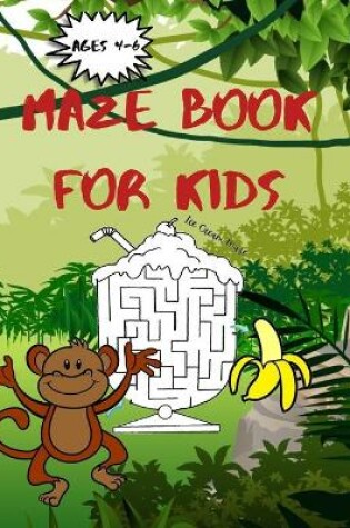 Cover of Maze Book for Kids