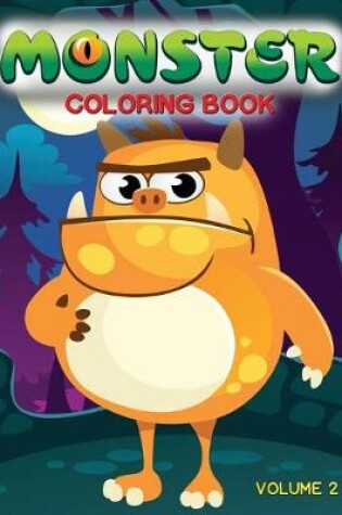 Cover of Monster Coloring Book