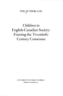 Cover of Children in English-Canadian Society
