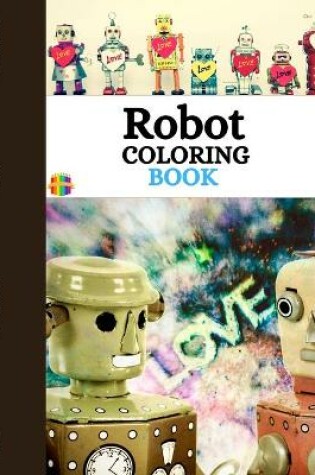 Cover of Robot Coloring Book