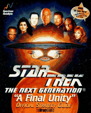 Book cover for Star Trek the Next Generation, a Final Unity