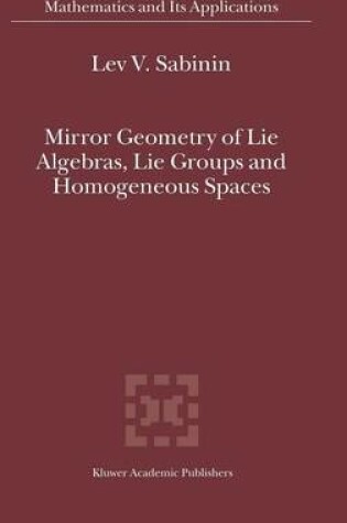 Cover of Mirror Geometry of Lie Algebras