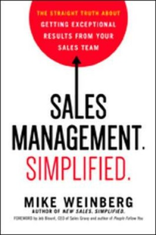 Cover of Sales Management. Simplified.