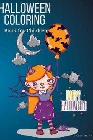 Cover of Halloween Coloring Book for Children
