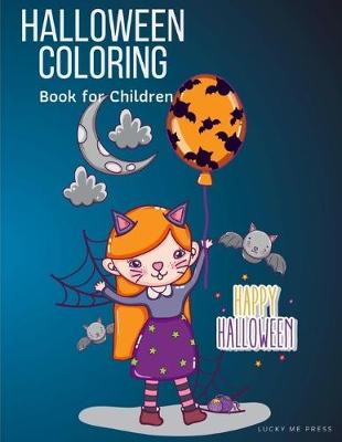 Book cover for Halloween Coloring Book for Children