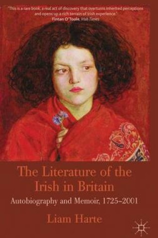 Cover of The Literature of the Irish in Britain