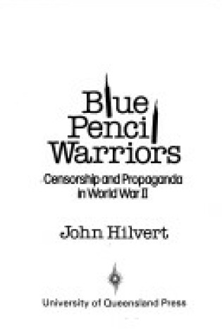 Cover of Blue Pencil Warriors