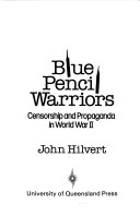 Book cover for Blue Pencil Warriors