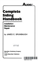 Book cover for Compl Siding Handbook