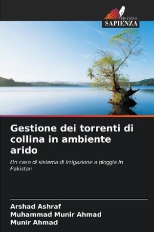 Cover of Gestione dei torrenti di collina in ambiente arido