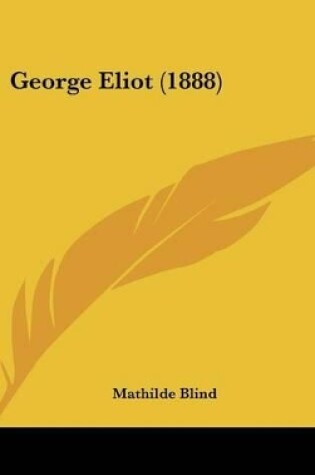 Cover of George Eliot (1888)