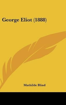 Book cover for George Eliot (1888)