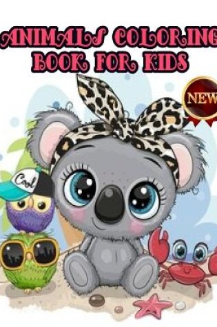 Cover of ANIMALS COLORING BOOK FOR kids