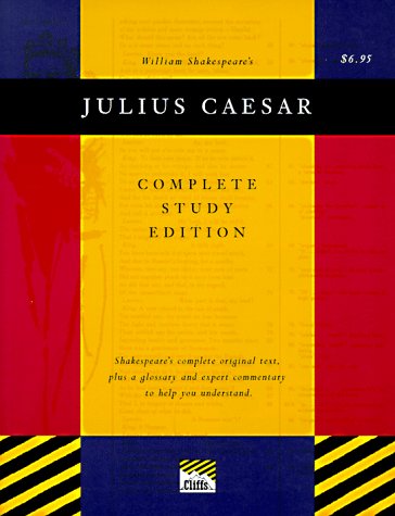 Book cover for Julius Caesar- Complete Study Edition