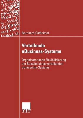 Book cover for Verteilende eBusiness-Systeme