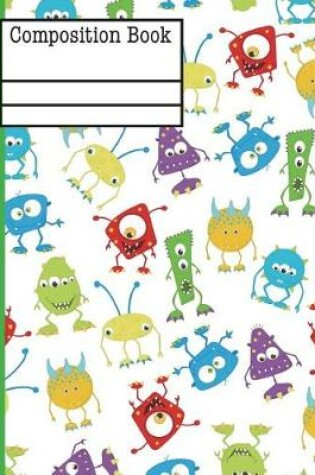 Cover of Monster Composition Notebook - Blank