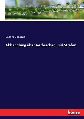 Book cover for Abhandlung über Verbrechen und Strafen