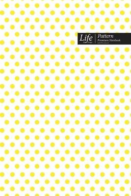 Book cover for Dots Pattern Composition Notebook, Dotted Lines, Wide Ruled Medium Size 6 x 9 Inch (A5), 144 Sheets Yellow Cover