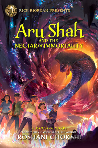 Book cover for Rick Riordan Presents: Aru Shah and the Nectar of Immortality-A Pandava Novel Book 5