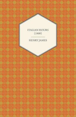 Book cover for Italian Hours (1909)