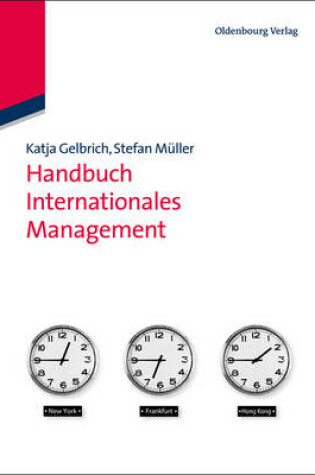 Cover of Handbuch Internationales Management