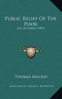 Book cover for Public Relief of the Poor