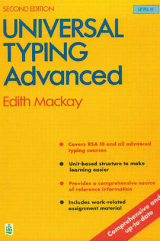 Cover of Universal Typing Advanced Level