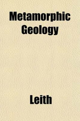 Cover of Metamorphic Geology