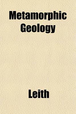 Book cover for Metamorphic Geology