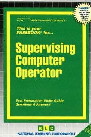 Cover of Supervising Computer Operator