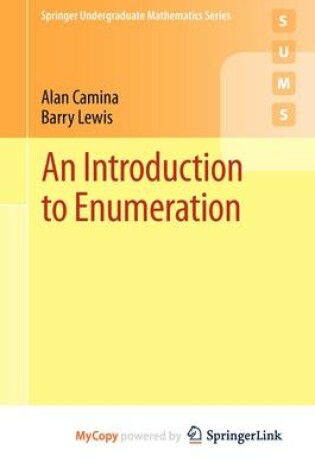 Cover of An Introduction to Enumeration