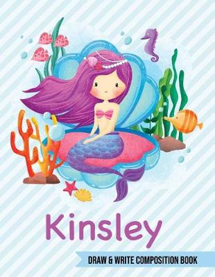 Book cover for Kinsley Draw and Write Composition Book