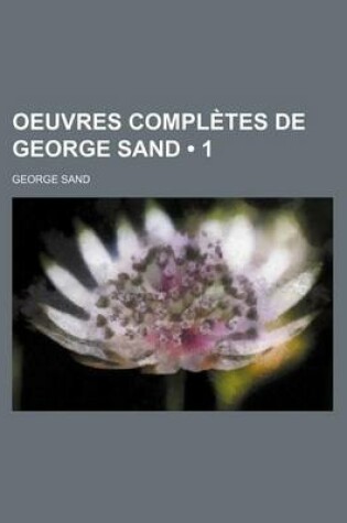 Cover of Oeuvres Completes de George Sand (1)