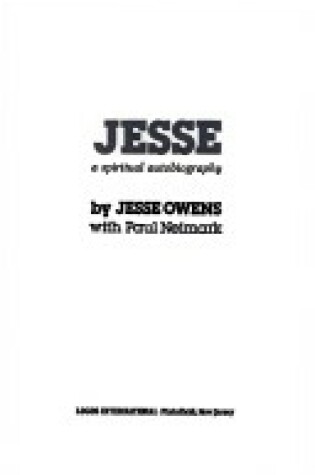 Cover of Jesse, a Spiritual Autobiography