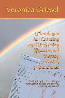 Book cover for Thank you for Creating my Budgeting System and thereby Creating Abundance