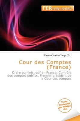 Book cover for Cour Des Comptes (France)