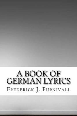 Book cover for A Book of German Lyrics