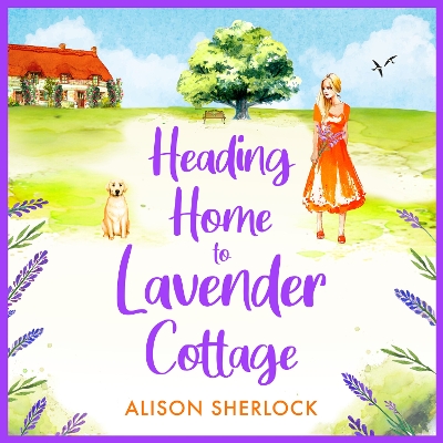 Book cover for Heading Home to Lavender Cottage