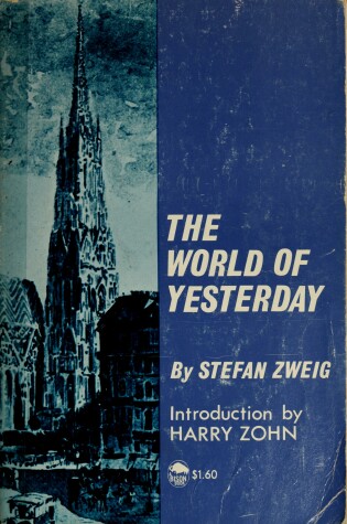 Cover of The World of Yesterday